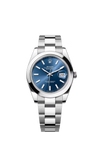 Rolex DateJust 41 126300 904L Steel VSF 1:1 V2 Last Batch Blue Dial On Oyster