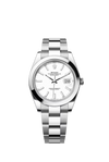 Rolex DateJust 41 126300 904L Steel VSF 1:1 V2 Last Batch White Dial On Oyster