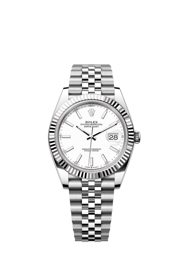 Rolex DateJust 41 White Dial VSF 1:1 Last Batch VS3235 V2 – Lupo
