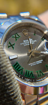 Rolex DateJust 41 126300 904L Steel VSF 1:1 V2 Last Batch Wimbledon Dial On Oyster