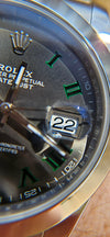 Rolex DateJust 41 126300 904L Steel VSF 1:1 V2 Last Batch Wimbledon Dial On Oyster