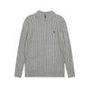 Ralph Lauren Half-Zip Cable Knit Sweater