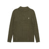 Ralph Lauren Half-Zip Cable Knit Sweater