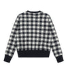 R.Lauren Checkered Cotton Cardigan