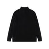 Ralph Lauren High-Density Embroidered Half-Turtleneck Cable Knit Sweater