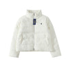 Ralph Lauren Cable-Knit Pattern Puffer Jacket