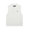 Ralph Lauren Polo Collar Knit Vest - Polo Yaka Triko Yelek