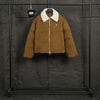 R. Lauren Brown Corduroy Winter Jacket