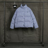 R. Lauren Men Blue Check Puffer Jacket