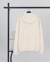LV Çiçek Desenli Mavi Kordonlu Kapüşonlu Sweatshirt