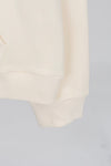LV Çiçek Desenli Mavi Kordonlu Kapüşonlu Sweatshirt