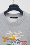 LV Nigo Balıkçılık Nakışlı Sweatshirt