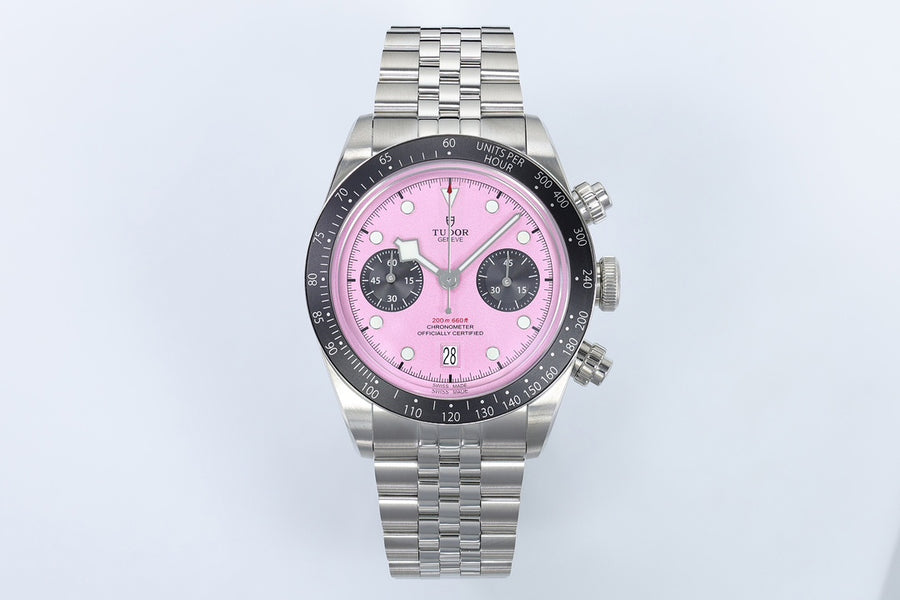 Tudor Black Bay Chrono – Pinkes Zifferblatt