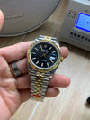 Rolex DateJust 41 126333 904L Steel Yellow Gold VSF 1:1 V2 Last Batch Black Dial On Jubilee Bracelet VS3235
