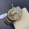 Rolex DateJust 41 126333 904L Steel Yellow Gold VSF 1:1 V2 Last Batch Yellow Gold Dial On Oyster