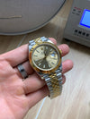 Rolex DateJust 41 126303 904L Steel Yellow Gold VSF 1:1 V2 Last Batch Champagne Dial On Jubilee Bracelet VS3235