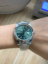 Rolex DateJust 41 126300 904L Steel VSF 1:1 V2 Last Batch Green Dial On Jubilee Bracelet VS3235