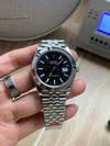 Rolex DateJust 41 126300 904L Steel VSF 1:1 V2 Last Batch Black Dial On Jubilee Bracelet VS3235