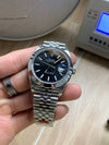 Rolex DateJust 41 126300 904L Steel VSF 1:1 V2 Last Batch Black Dial On Jubilee Bracelet VS3235
