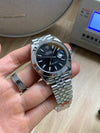 Rolex DateJust 41 126300 904L Steel VSF 1:1 V2 Last Batch Black Dial On Jubilee Bracelet VS3235