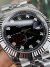 Rolex DateJust 41 Black Diamond Dial VSF 1:1 V2 Last Batch DD3235