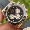 Daytona 126518 ERF Best Edition Gold Plate YG Dial on Oysterflex Strap JH4131 (Free Sprung) 160g