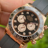 Daytona 126518 ERF Best Edition Gold Plate YG Dial on Oysterflex Strap JH4131 (Free Sprung) 160g