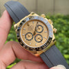 Daytona 126518 ERF Best Edition Gold Plate YG Dial on Oysterflex Strap JH4131 (Free Sprung) 160g