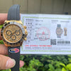 Daytona 126518 ERF Best Edition Gold Plate YG Dial on Oysterflex Strap JH4131 (Free Sprung) 160g