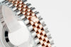 Datejust 31 mm White Roman Dial | Rose Gold Two-Tone Jubilee ETA