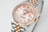 Datejust 31 mm Pink Roman Dial | Rose Gold Two-Tone Jubilee ETA