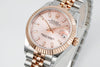 Datejust 31 mm Pink Dial | Rose Gold Two-Tone Jubilee ETA