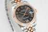 Datejust 31 mm Slate Roman Dial | Rose Gold Two-Tone Jubilee ETA