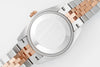 Datejust 31 mm Chocolate Diamond Dial | Everose Two-Tone Jubilee ETA
