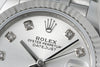 Datejust 31 mm Silver Diamond Dial | Jubilee ETA