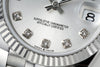 Datejust 31 mm Silver Diamond Dial | Jubilee ETA