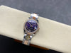 Datejust 31 mm Purple Roman Dial | Everose Two-Tone Oyster | Diamond Bezel | ETA 2688