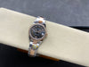 Datejust 31 mm Slate Roman Dial | Everose Two-Tone Oyster | Diamond Bezel | ETA 2688