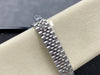 Datejust 31 mm Silver Baton Dial | Steel Jubilee | Diamond Bezel | ETA 2688