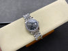 Datejust 31 mm Dark Rhodium Baton Dial | Steel Jubilee | Diamond Bezel | ETA 2688