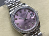 Datejust 31 mm Pink Diamond Dial | Steel Jubilee | Diamond Bezel | ETA 2688