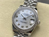 Datejust 31 mm Mother of Pearl Diamond Dial | Steel Jubilee | Diamond Bezel | ETA 2688