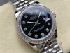 Datejust 31 mm Black Diamond Dial | Steel Jubilee | Diamond Bezel | ETA 2688