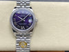 Datejust 31 mm Purple Roman Dial | Steel Jubilee | Diamond Bezel | ETA 2688