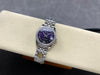 Datejust 31 mm Purple Roman Dial | Steel Jubilee | Diamond Bezel | ETA 2688