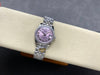 Datejust 31 mm Pink Roman Dial | Steel Jubilee | Diamond Bezel | ETA 2688