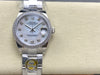 Datejust 31 mm Mother of Pearl Diamond Dial | Steel Oyster | Diamond Bezel | ETA 2688