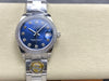 Datejust 31 mm Blue Diamond Dial | Steel Oyster | Diamond Bezel | ETA 2688