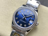 Datejust 31 mm Blue Diamond Dial | Steel Oyster | Diamond Bezel | ETA 2688