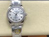 Datejust 31 mm Silver Diamond Dial | Steel Oyster | Diamond Bezel | ETA 2688